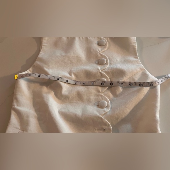 Commense Off-White Buttoned Mini Dress - Picture 6 of 10